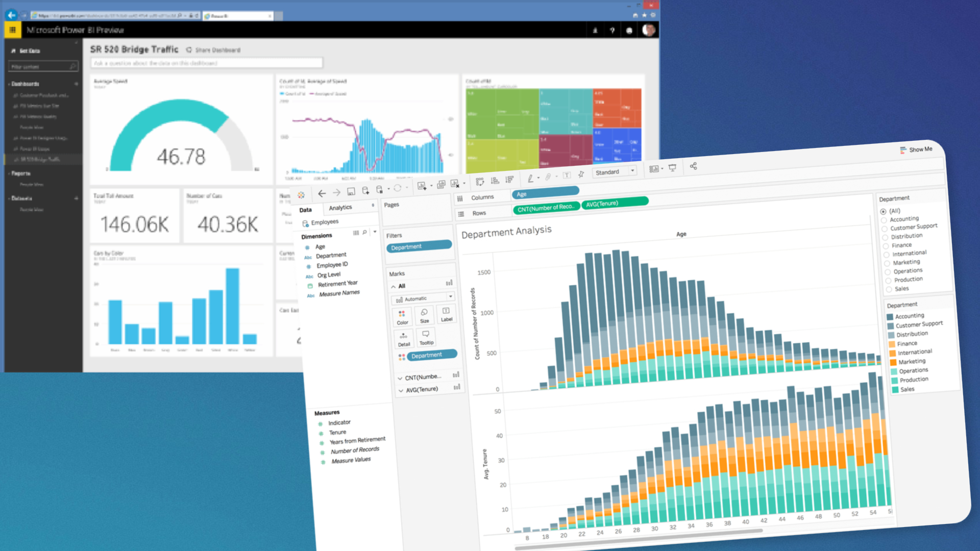 Product Review & Comparative Insight: Tableau vs. Microsoft Power BI